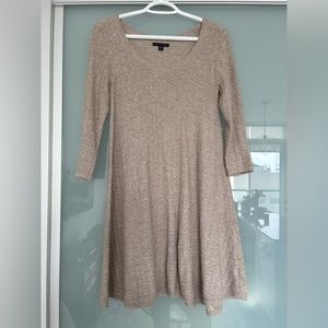 American Eagle Beige Sweater Dress